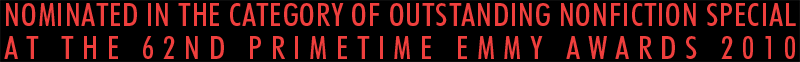 NOMINATED IN THE CATEGORY OF OUTSTANDING NONFICTION SPECIAL