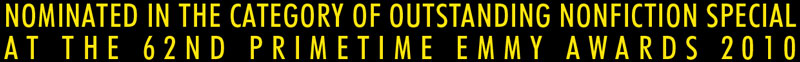 NOMINATED IN THE CATEGORY OF OUTSTANDING NONFICTION SPECIAL